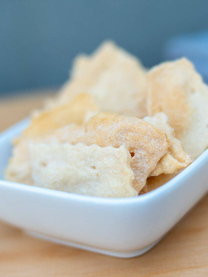 Sourdough Sea Salt Crackers