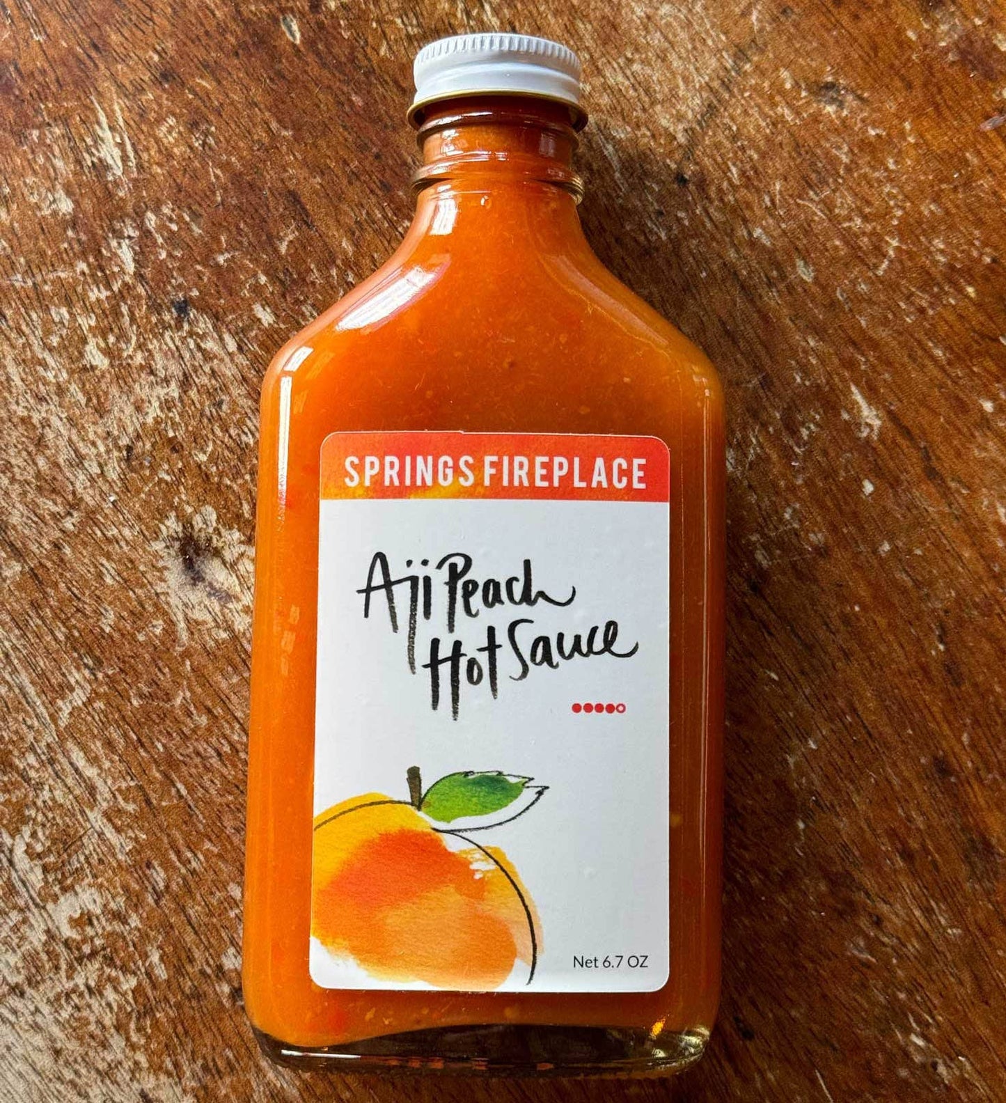 Aji Peach Hot Sauce