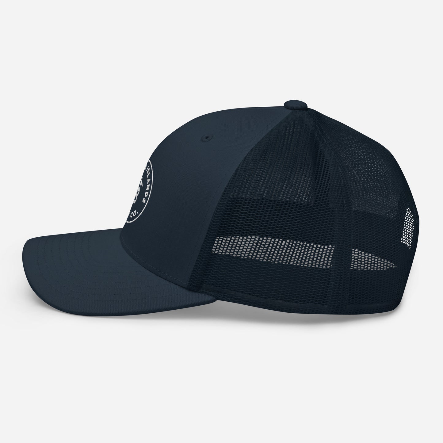 Embroidered Logo Trucker Cap